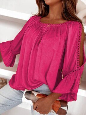 NWOT Pink Blouse
